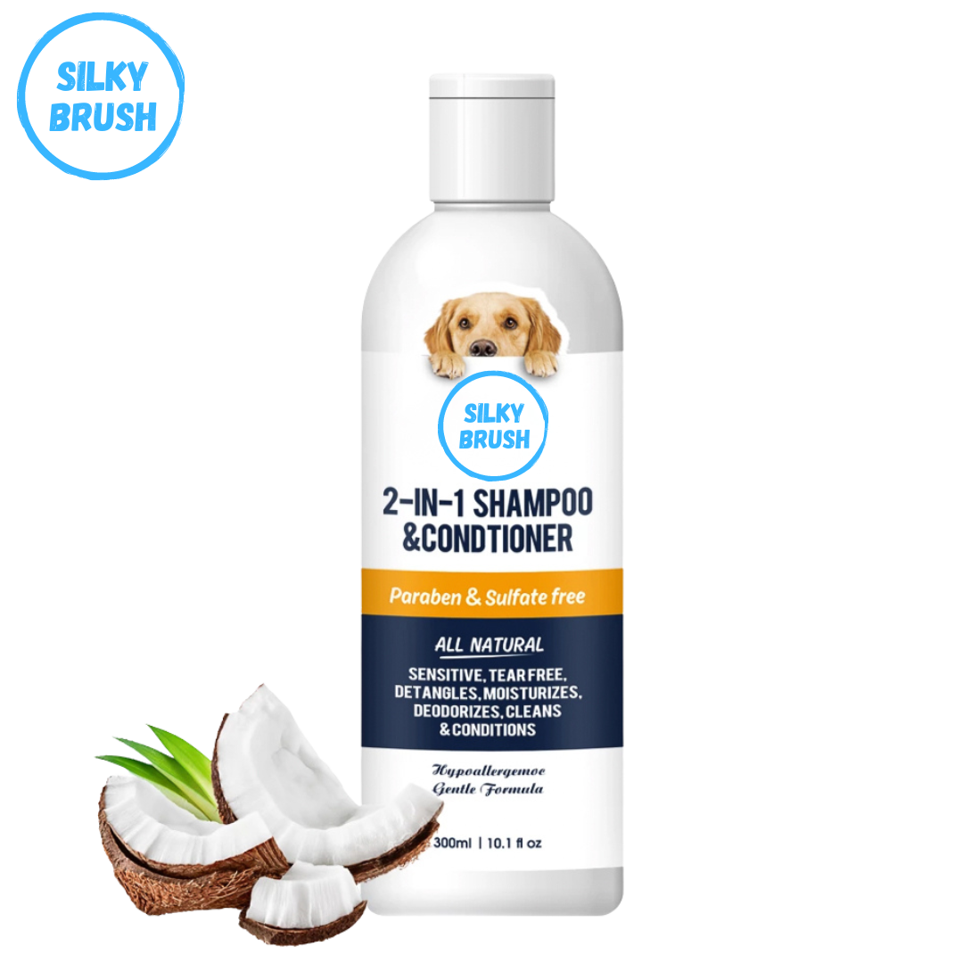 SilkyShampoo™ - 2 in 1 Organic Shampoo & Conditioner